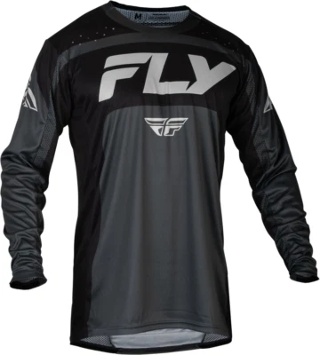 Fly Racing Lite Jersey, Size Small, Charcoal/Black - Image 1 of 3