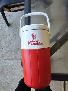 Vintage Kentucky Fried Chicken KFC Drink Dispenser Flask Coleman Cooler Cordial - Picture 1 of 4