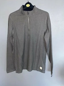 Boys Light Grey 1/2 Zip causal shirt - Picture 1 of 3