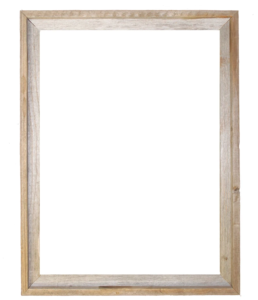 20x24–2" Wide Signature Reclaimed Rustic Barn Wood Open Frame No Glass or Back - Image 1 of 3