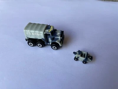 Micro Machines Insiders Collection #2 US Army Cargo Truck & Schwimmwagen Mini - Image 1 of 4