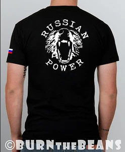 Russia T-shirt Russland Putin Russian power t-shirt - Picture 1 of 8