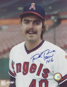 Autographed 8x10 FRANK TANANA California Angels photo - COA - Picture 1 of 1