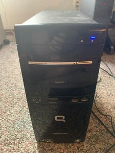 Vintage COMPAQ PRESARIO PC Tower Desktop Model CQ5504F 500GB HD - Picture 1 of 12