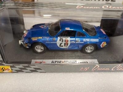 Maisto 1:18 Dream Classics Alpine Renault 1600s (1971) Racing Edition  - Imagem 1 de 4