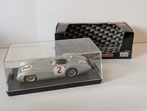 BRUMM Mercedes W196C British Grand Prix F1 Car 1954 Karl Kling Ltd Ed  1:43 - Picture 1 of 9