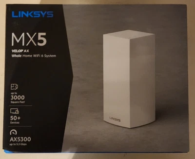*Linksys MX5 Velop AX Whole Home Wi-Fi 6 System - MX5300* - Image 1 of 4