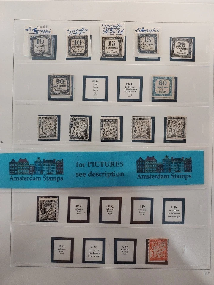 France Back of the Book vf used MH MNH assortment incl much better TOP! - Image 1 of 1