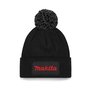 Makita Construction Workwear Unisex Beanie Patch Printed Bobble Hat Winter - Picture 1 of 1