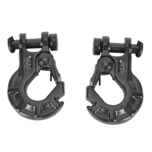 ~2PCS Remote Control Model Vehicle Accessory Metal Winch Hook 1/10 Trailer Hook - Picture 1 of 7