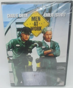 Men At Work (DVD) C. Sheen, E. Estevez / NEW, sealed, ships next business day! - Picture 1 of 4