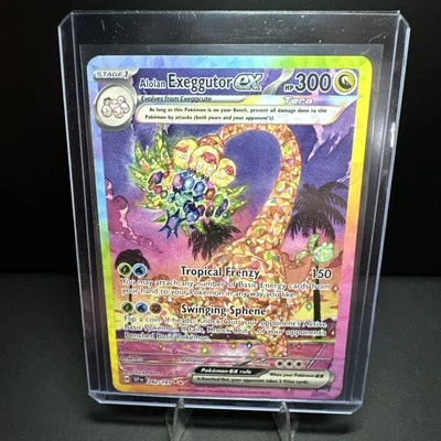 Alolan Exeggutor ex 242/191 Sv08: Surging Sparks Holo - Image 1 of 4