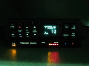 10435588 97-05 BUICK REGAL CENTURY A/C DIGITAL CLIMATE TEMP CONTROL REBUILT 2897 - Picture 1 of 7
