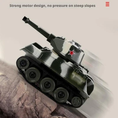 ☆Mini RC-Tank Toy Remote Control Tank Kids Toy Birthday Gift W9N0 - Image 1 of 4