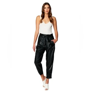 NWT! Blank NYC Off the Record Faux Leather Trouser Pants - Size 25 (MSRP $98) - Picture 1 of 13