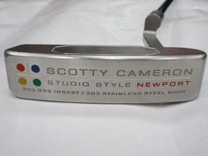 Titleist Scotty Cameron Newport 34 Studio Style Putter Insert Used - Picture 1 of 10