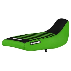 Cubierta de asiento con pinza Kawasaki KLR 650 2022-2025 VERDE/NEGRO/VERDE #438 - Imagen 1 de 5