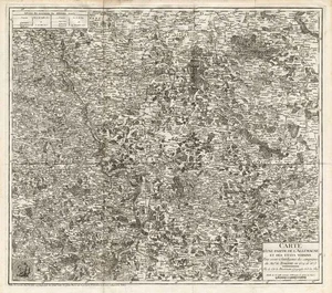 Antique Map-GERMANY-WESTPHALIA-RHINE-Beaurain-1782 - Picture 1 of 1