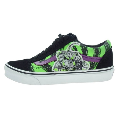 Vans 721356 OLDol SKOOLmare NIGHTM BEFOREmar CHRISTMA SNEAK BASSE usate0