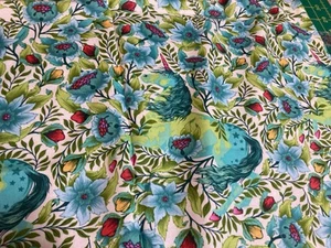 FQ Imaginarium-Tula Pink- Pinkerville-Fat Quarter- OOP Frolic Green Out Of print - Picture 1 of 3