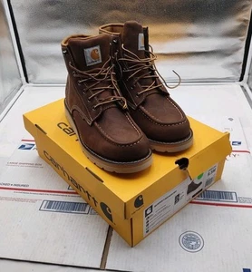 Carhartt Men's Waterproof 6" Wedge Boot – Size US 9.5M (K2-D3) - Picture 1 of 17
