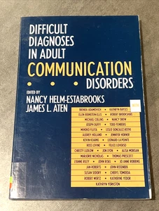 Difficult Diagnoses in Adult Communication Disorders by Helm-Estabrooks & Aten - Imagen 1 de 2