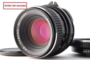 [Almost MINT] Mamiya Sekor C 80mm F/2.8 w/ Mount Adapter M645 1000S  From JAPAN - Picture 1 of 24