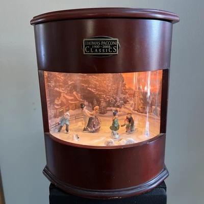 Thomas Pacconi 1900-2000 Classics Light Up Animated Christmas Music Box 1 Disc - Image 1 of 4