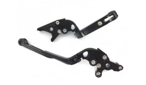 Schwarze Klappbare Bremshebel Kupplungshebel HONDA CB650R CB 650 R 650R 2024-X - Bild 1 von 9