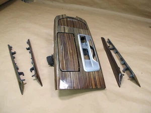 🥇14-17 MASERATI GHIBLI M157 CENTER CONSOLE WOOD TRIM BEZEL COVER PANEL SET OEM - Picture 1 of 24