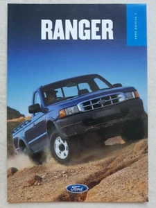 FORD RANGER Car Sales Brochure JUL 1999#FA1349/1 - Picture 1 of 4