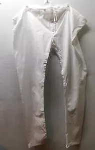 Pantalones Médicos Blancos, Talla 46 - Imagen 1 de 1