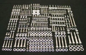 659 PIECE YAMAHA YFZ350 BANSHEE POLISHED STAINLESS STEEL ATV BOLT SCREW KIT SET - Bild 1 von 1