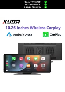 Großer Touchscreen 2K DVR Auto Wireless Apple CarPlay Android Autoradio + Dashcam - Bild 1 von 9