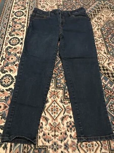 Womens Basic Editions Classic Fit Straight Denim Jeans Size 6 Medium Wash EEUC - Picture 1 of 4