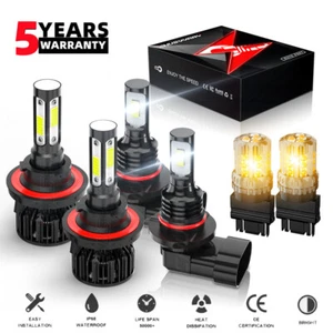 For Mercury Grand Marquis 2006-2011 Headlight + Fog Light +Turn Signal Bulbs - Bild 1 von 19