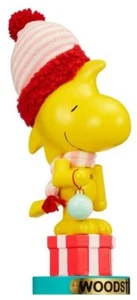 Nussknacker aus Holz, 10", ERDNÜSSE, WOODSTOCK MIT WEIHNACHTSSCHMUCK, Kurt Adler - Bild 1 von 14