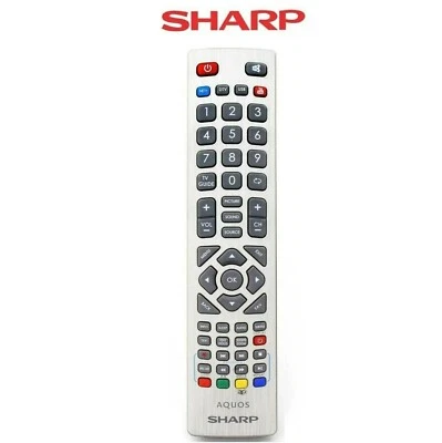 Genuine SHWRMC0003 Remote for Sharp TV LC-43CFE6132E LC-55CFE6352K LC-40CFE6352E - Image 1 of 4