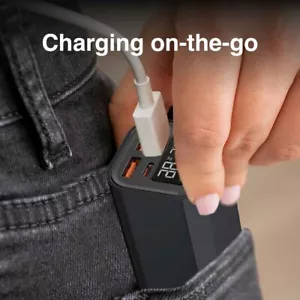 Laser 20000mAh 100W PD Battery Power Bank with Display for Phones Laptops More - Picture 1 of 3
