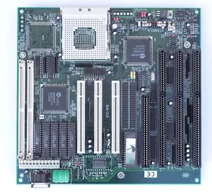 Socket 3 motherboard - A-Trend ATC-1415 - TESTED - Picture 1 of 2