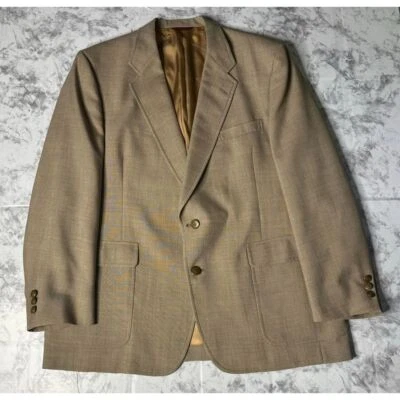 Chaqueta Blazer Marx Hart Schaffner Jack Nicklaus Oso Dorado Marrón Golf 44R Foto 1 de 4