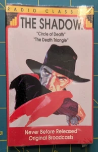 Radio Classics Cassette: "The Shadow" Circle of Death/Death Triangle New, Sealed - Picture 1 of 4