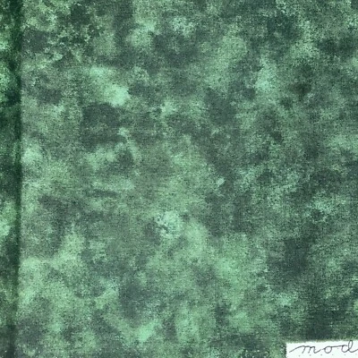 1/2+ Yd Moda "Marbles" Green Tonal Cotton Fabric BTHY by Patrick Lose - Image 1 of 3