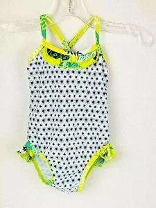 Jean Bourget Baby Girl One Piece Bathing Suit Size 3M - Picture 1 of 7