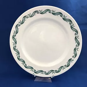 Vintage Restaurant Geschirr 9" Essteller von MAYER grün Irwin Muster - Bild 1 von 7