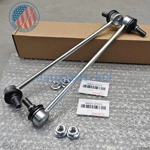 OEM 2× Front Sway Bar End Links Fits Toyota Corolla Matrix Prius 48820-47010 - Picture 1 of 5