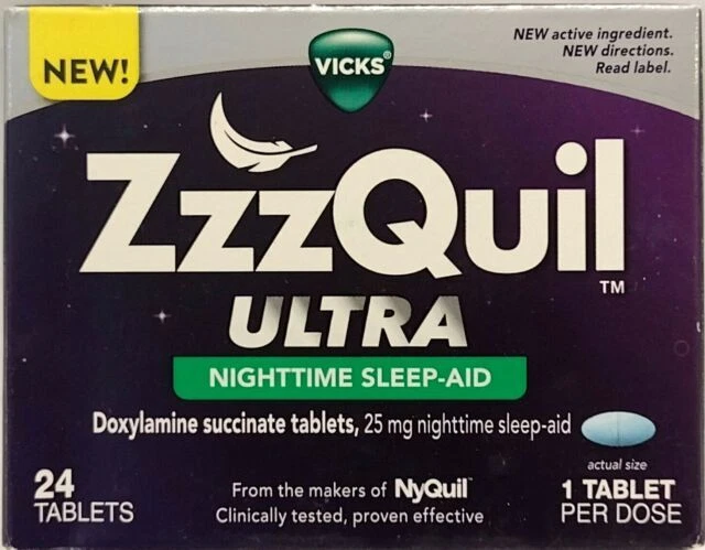 ZzzQuil Nighttime Sleep Aid (24 LiquiCaps)