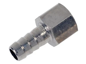 Nickel Plated Brass Hose Tail Adaptor with Female Parallel BSP Threads BSPP - Picture 1 of 1