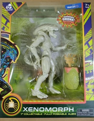 Aliens ~ Lanard 7" Xenomorph Albino Drone Figura de Ação ~ Edição Especial ~ NOVO - Imagem 1 de 4