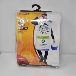 Costume Halloween Spirit Artiglio Bianco Clam Hard Seltzer Birra Lattina Alcol Divertente - Foto 1 di 2
